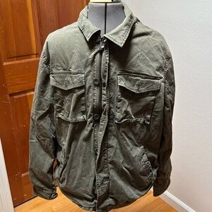 1901 olive green utility jacket 
XLarge womens